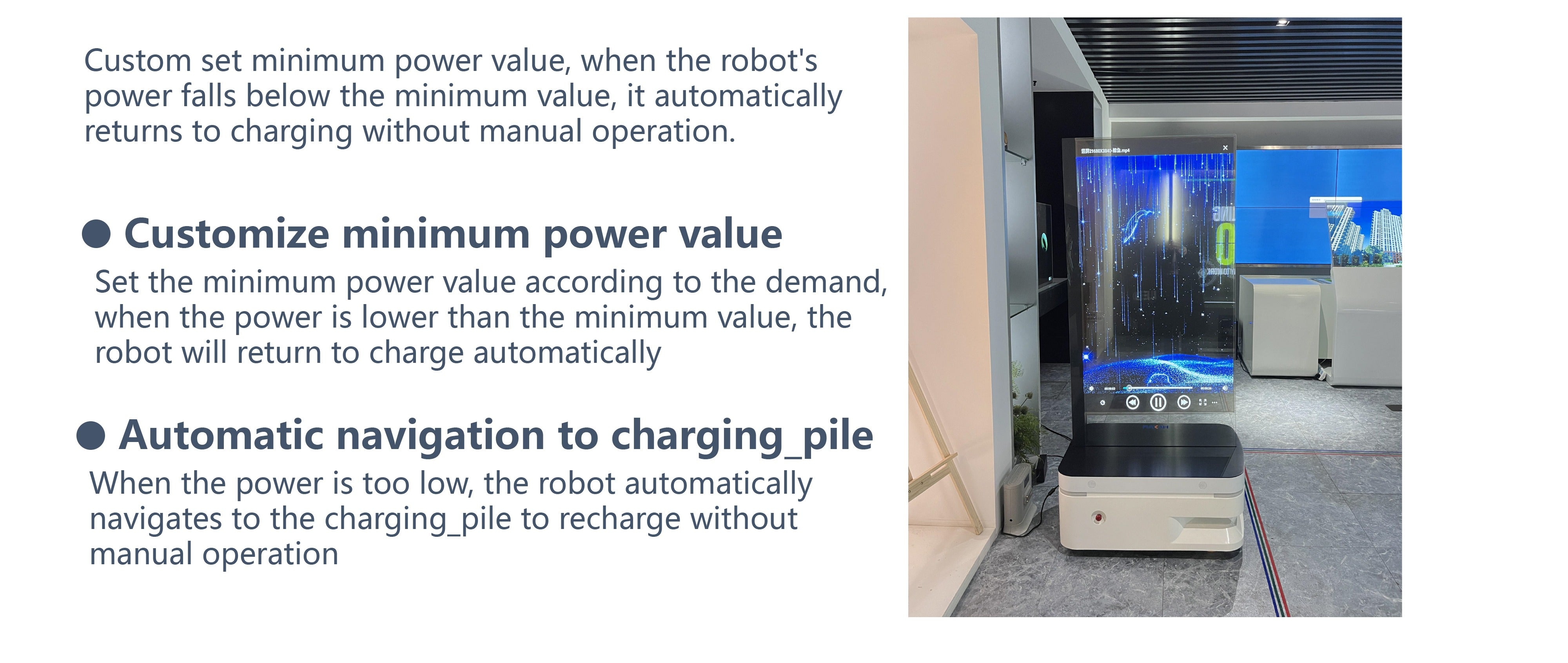 ATEAGO ROBOTIKS A1 ROS AI Advertising Robot