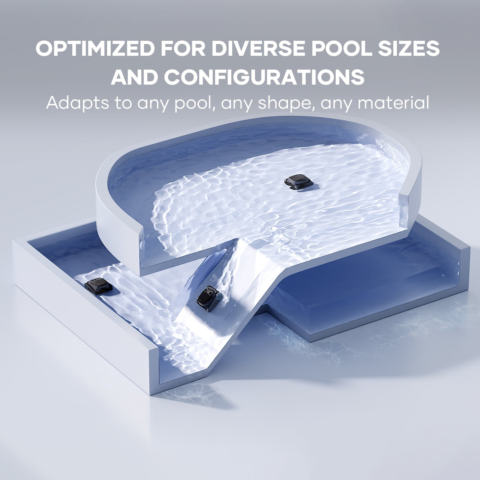 Aiper Scuba S1 Pro Cordless Pool Cleaning Robot – Up to 1,600 sq.ft Coverage with Dual-Motor & SmartPath™ 2.0 Navigation