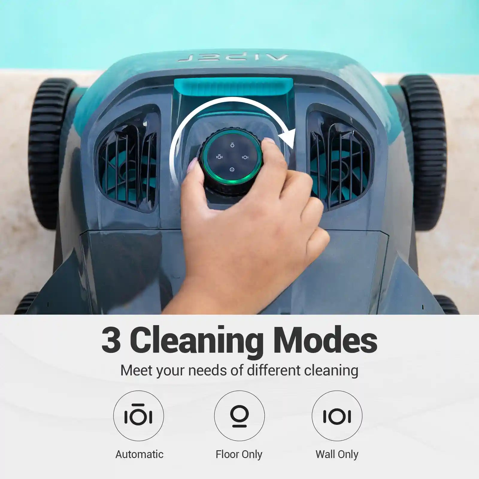 Aiper Seagull Pro Cordless Pool Cleaning Robot – In-Ground Pools up to 3,200 sq.ft with Quad-Motor and Wall Climbing