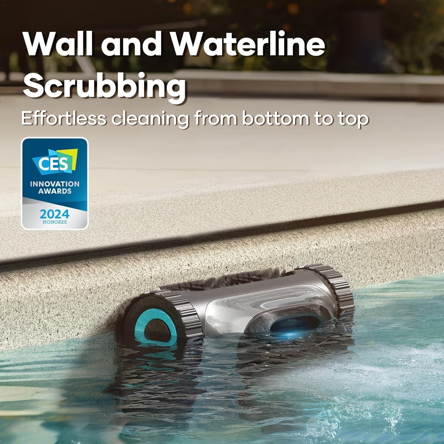 Aiper Scuba S1 Cordless Pool Cleaning Robot – Up to 1,600 sq.ft Coverage with WavePath™ 2.0 Navigation