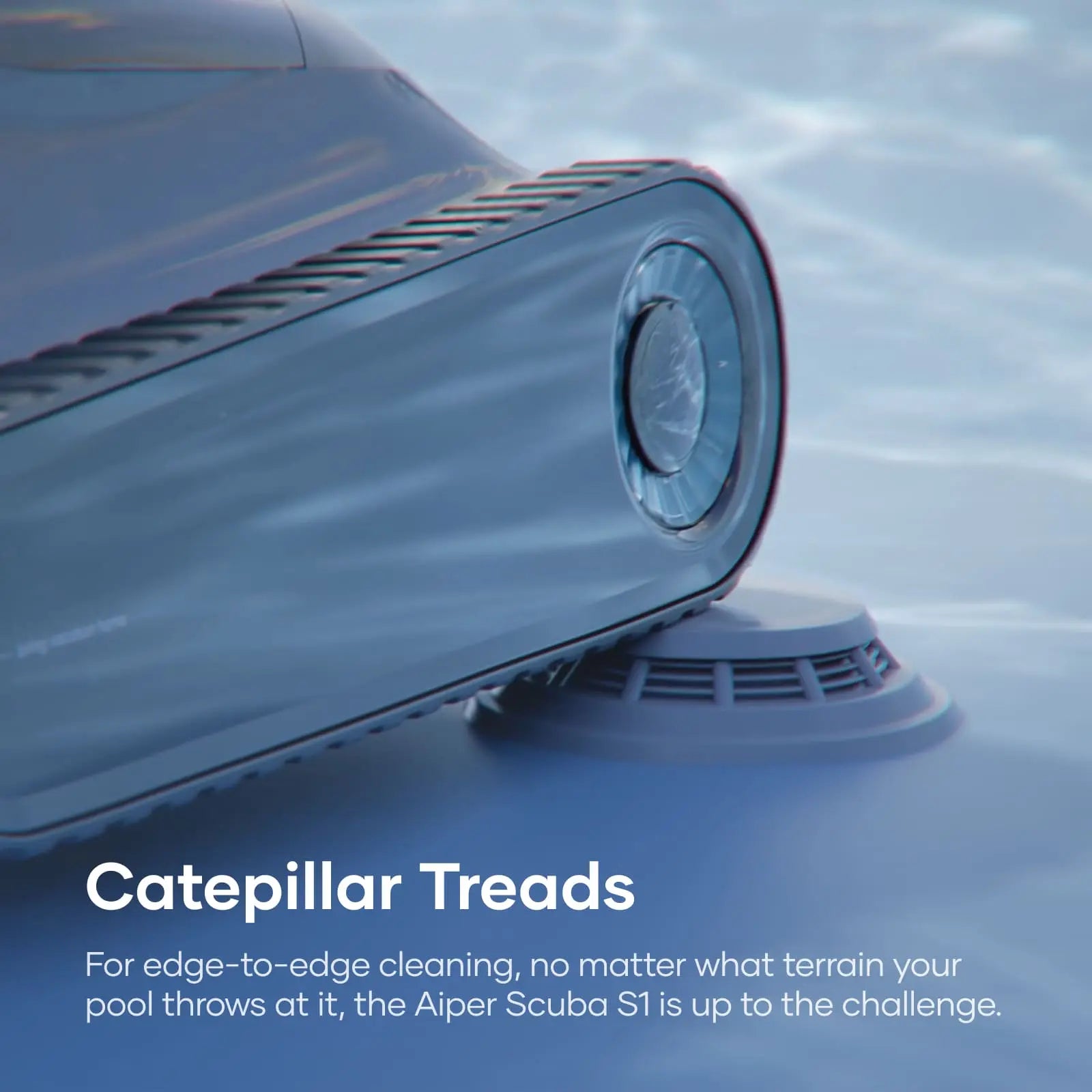 Aiper Scuba S1 Cordless Pool Cleaning Robot – Up to 1,600 sq.ft Coverage with WavePath™ 2.0 Navigation