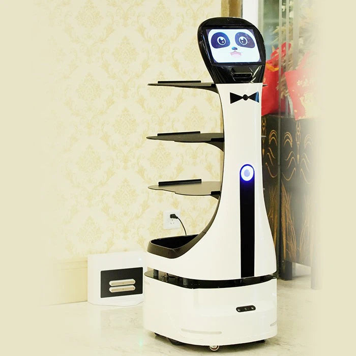 Alpha Robotics Speedy Hotel Delivery Robot – Autonomous Room Service Assistant