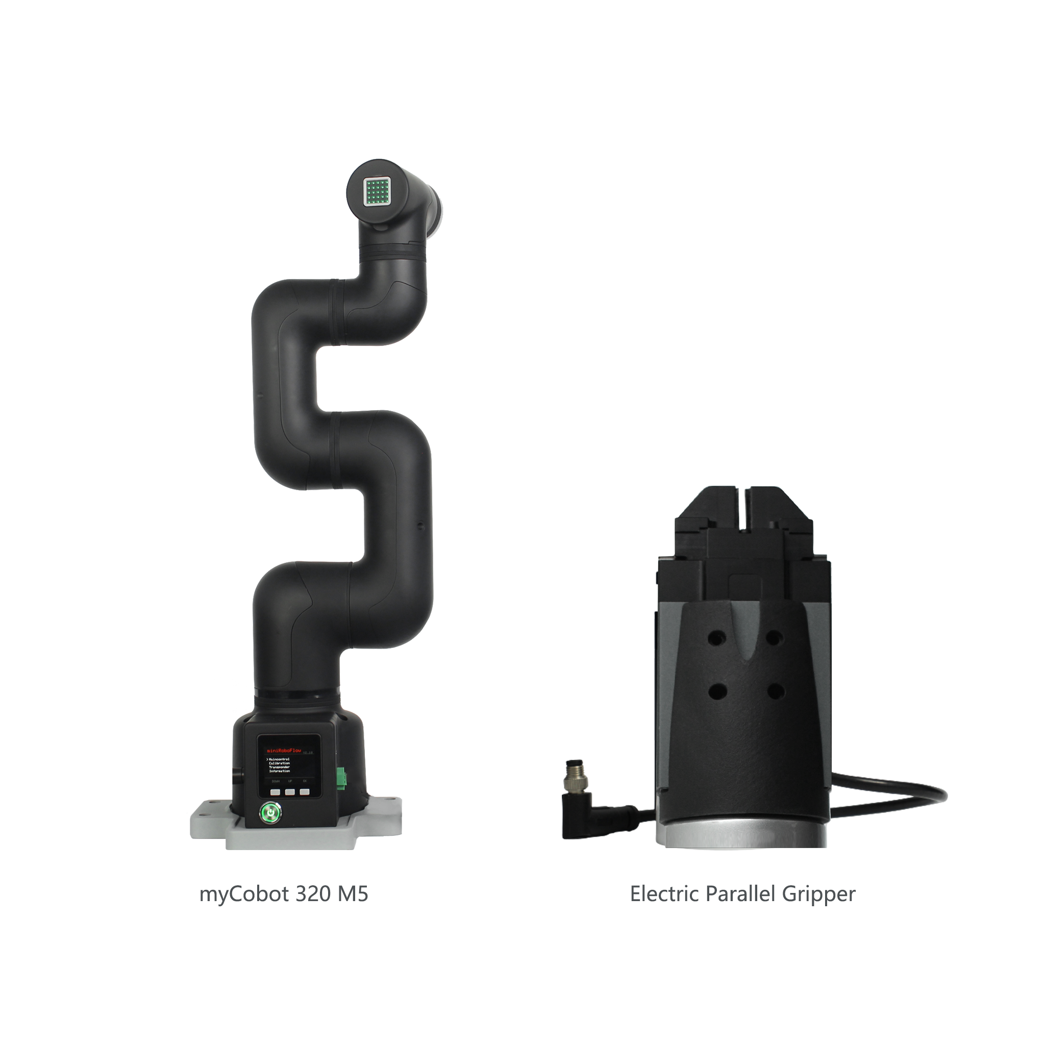 Elephant Robotics myCobot 320 M5 2022- 1kg Payload 6 DOF Collaborative Robotic Arm (with Flat Base)