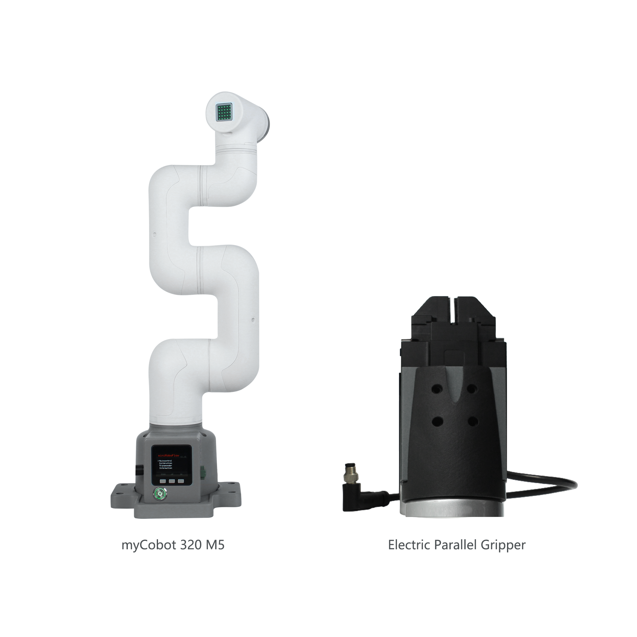 Elephant Robotics myCobot 320 M5 2022- 1kg Payload 6 DOF Collaborative Robotic Arm (with Flat Base)