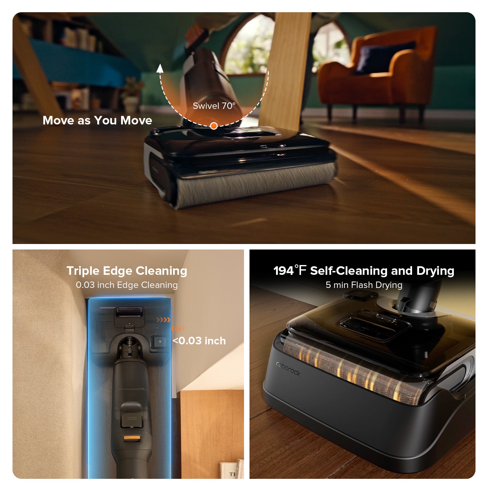 Roborock F25 Combo & F25 ACE Combo Wet and Dry Vacuum Cleaner