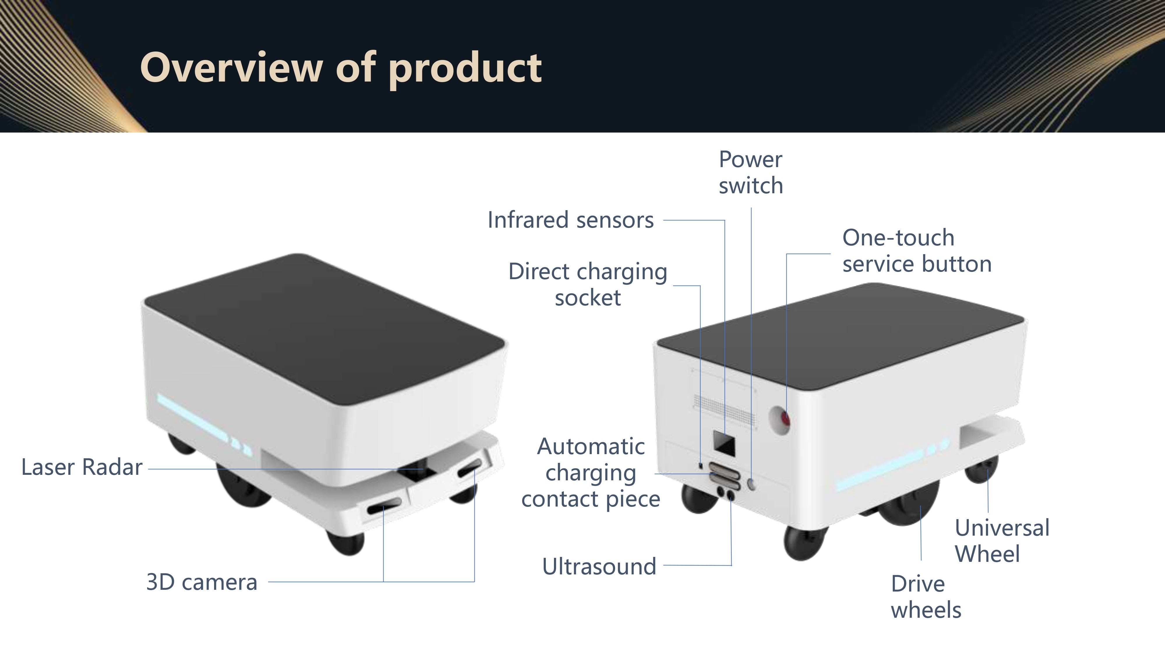 ATEAGO ROBOTIKS S8-150 Autonomous Delivery Robot – 150kg Payload for Industrial Logistics