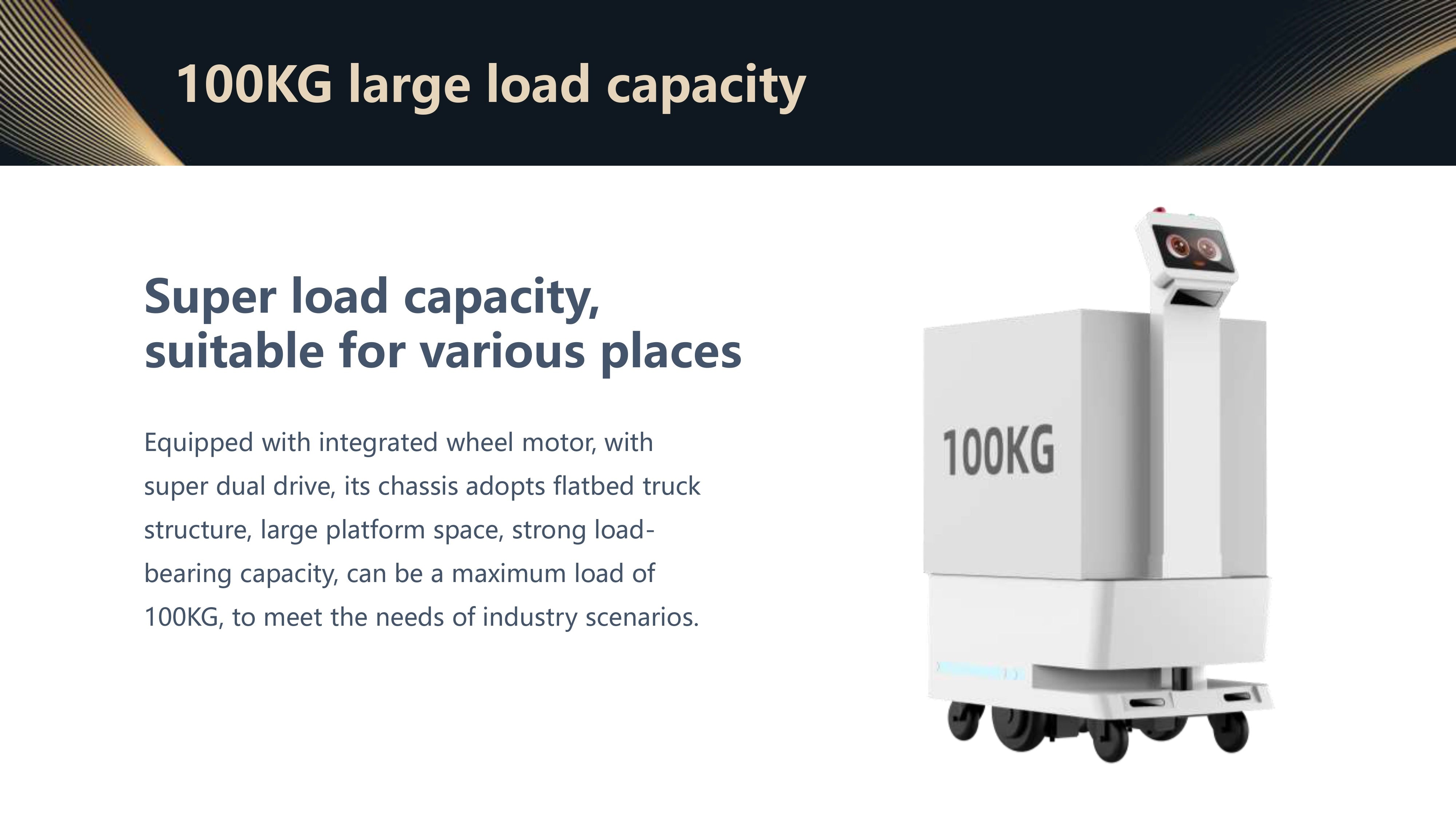 ATEAGO ROBOTIKS S8-150 Autonomous Delivery Robot – 150kg Payload for Industrial Logistics