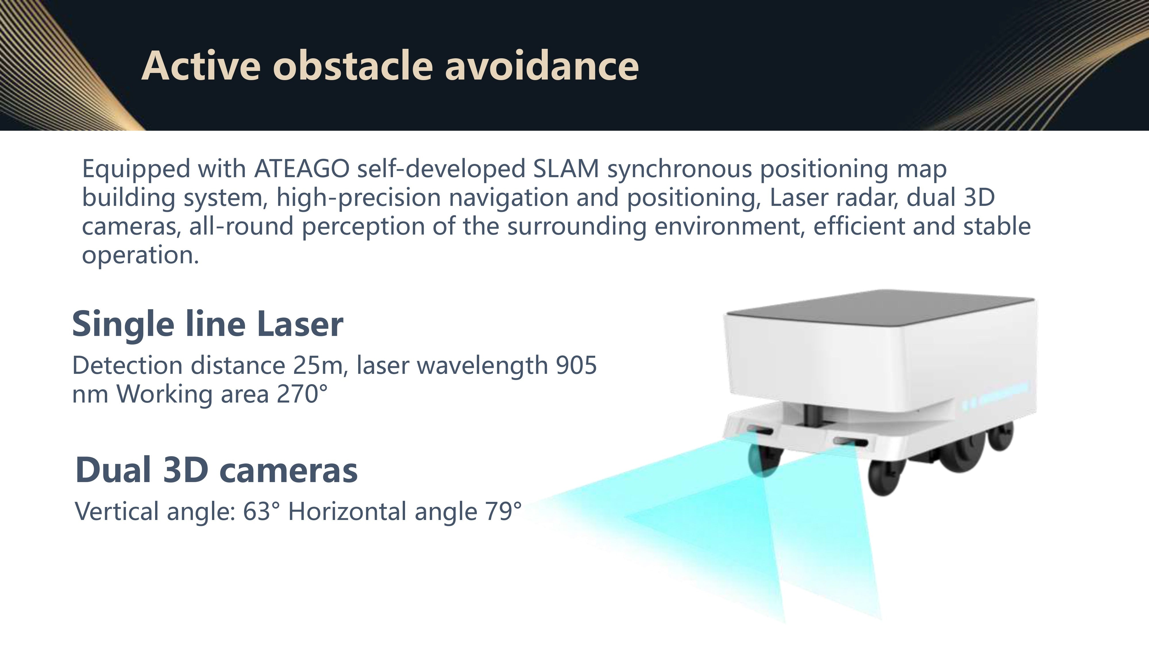 ATEAGO ROBOTIKS S8-150 Autonomous Delivery Robot – 150kg Payload for Industrial Logistics