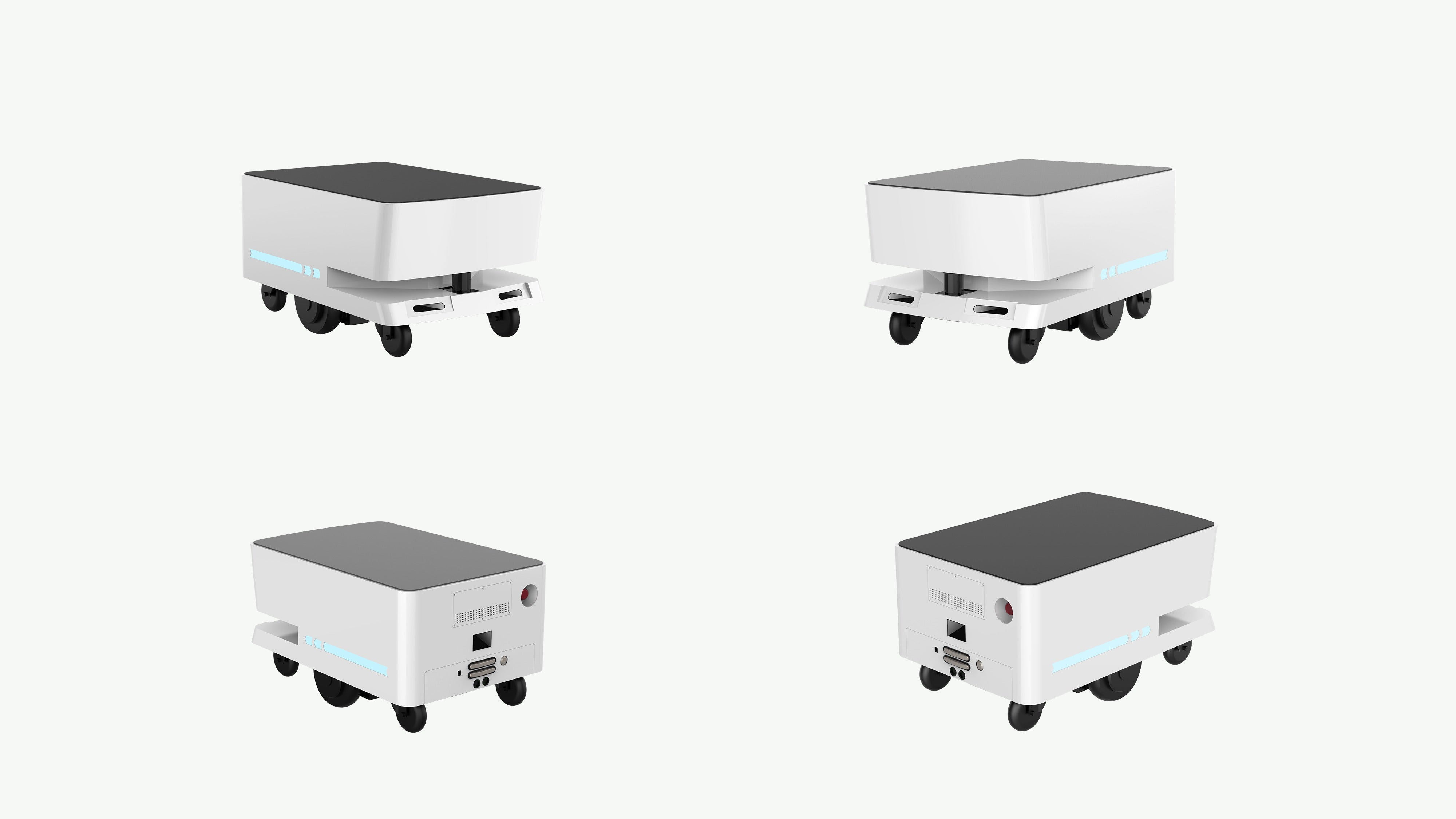 ATEAGO ROBOTIKS S8-150 Autonomous Delivery Robot – 150kg Payload for Industrial Logistics