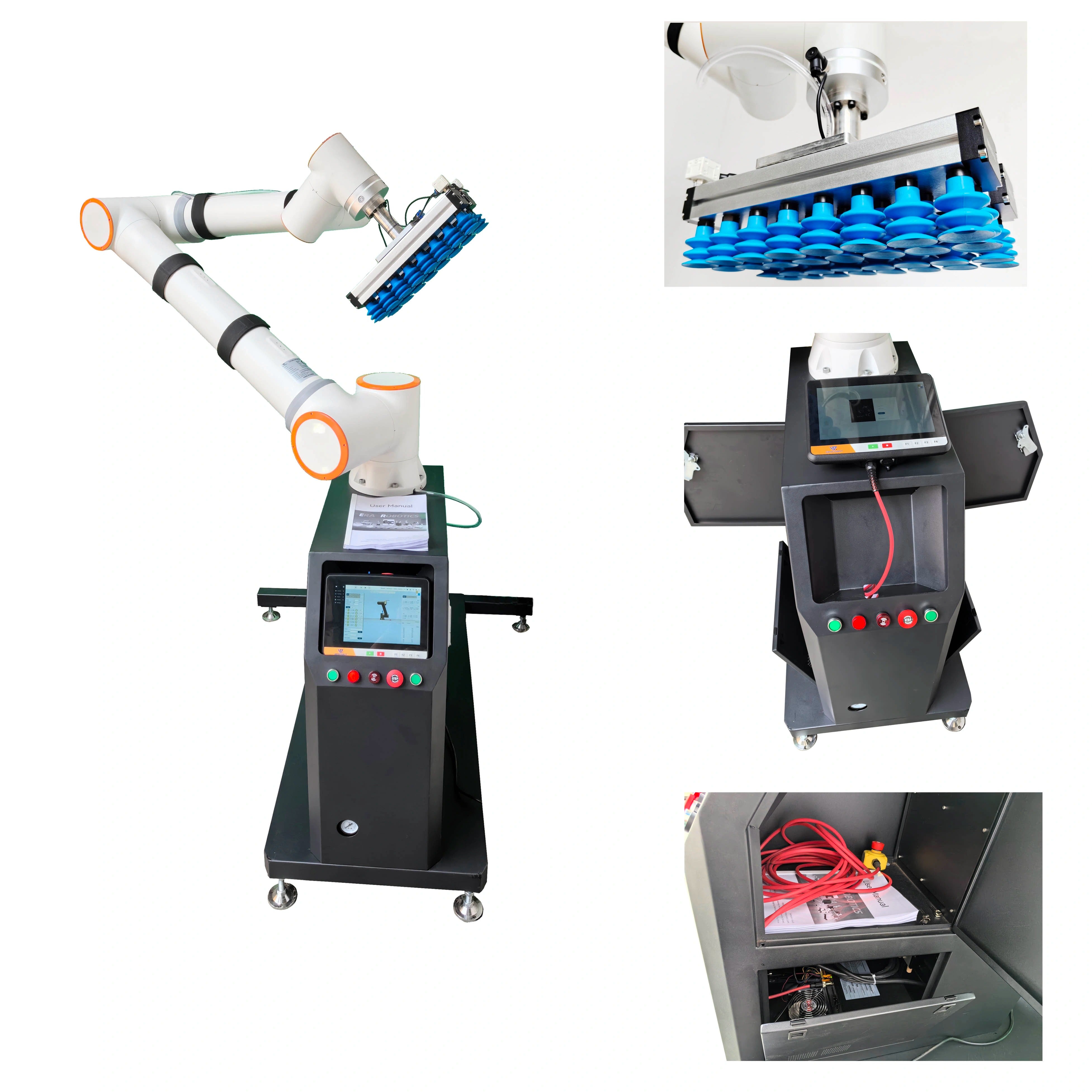 ATEAGO Palletizing Pick-and-Drop 6-Axis Collaborative Robot Arm for Warehouse Automation
