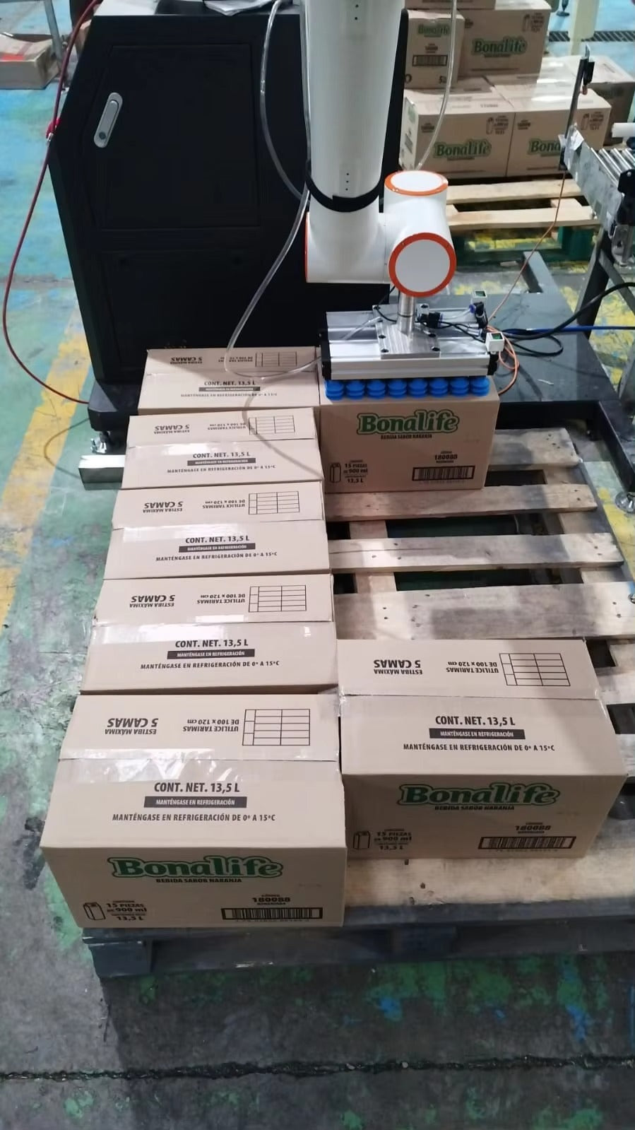 ATEAGO Palletizing Pick-and-Drop 6-Axis Collaborative Robot Arm for Warehouse Automation