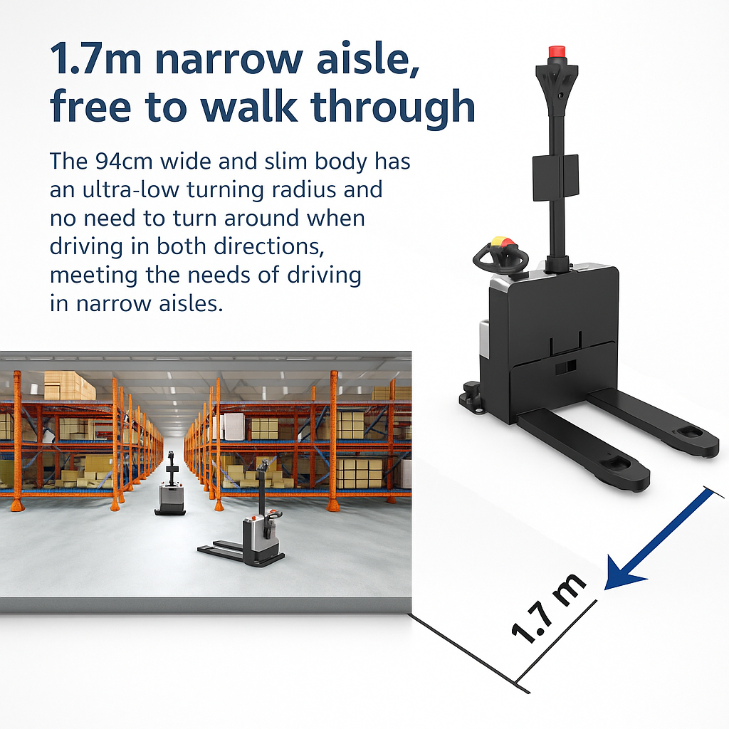 ATEAGO L0 Autonomous Forklift – 1.5 Ton Capacity with Fast Charging for Smart Warehouses