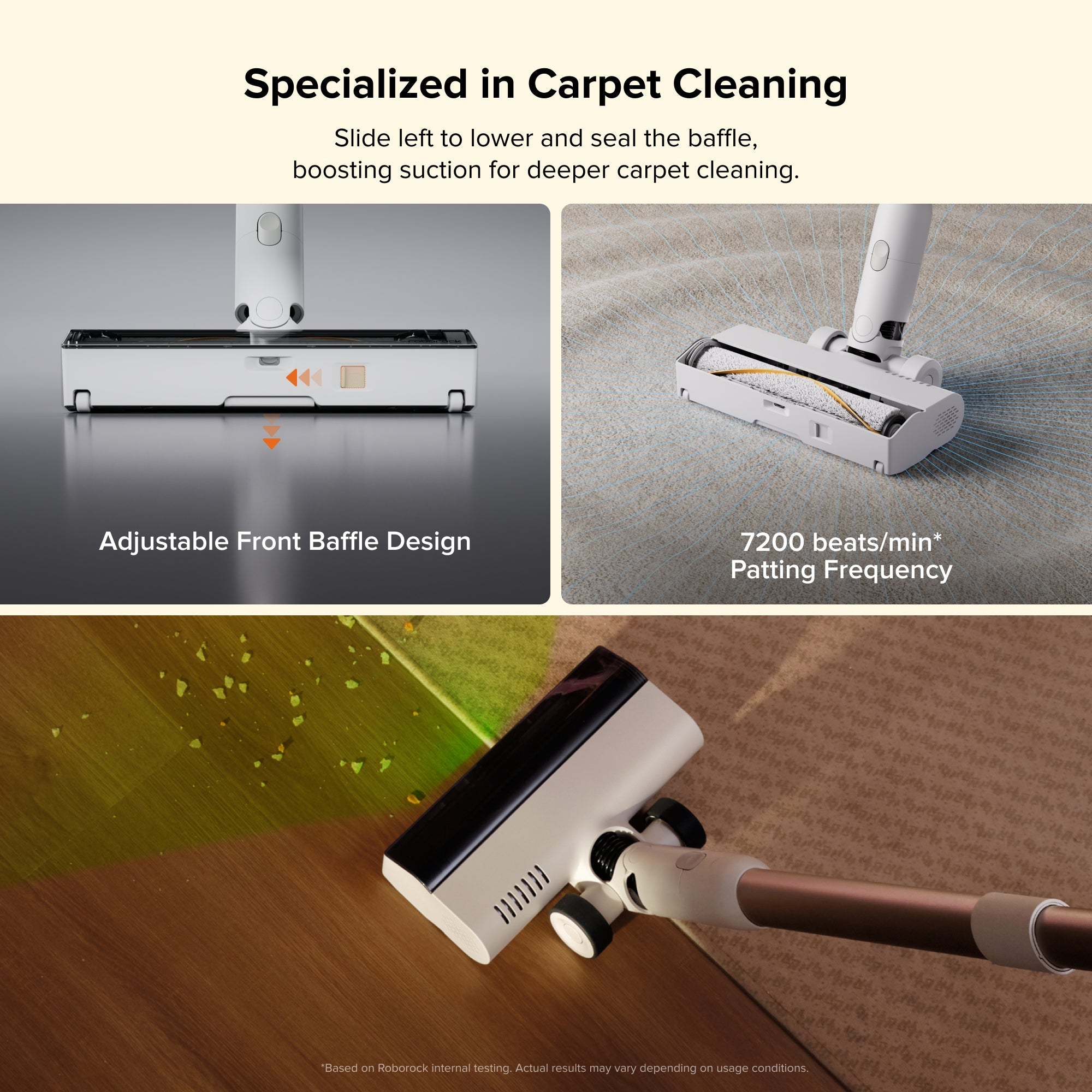 Roborock H60 Hub Cordless Stick Vacuum Cleaner