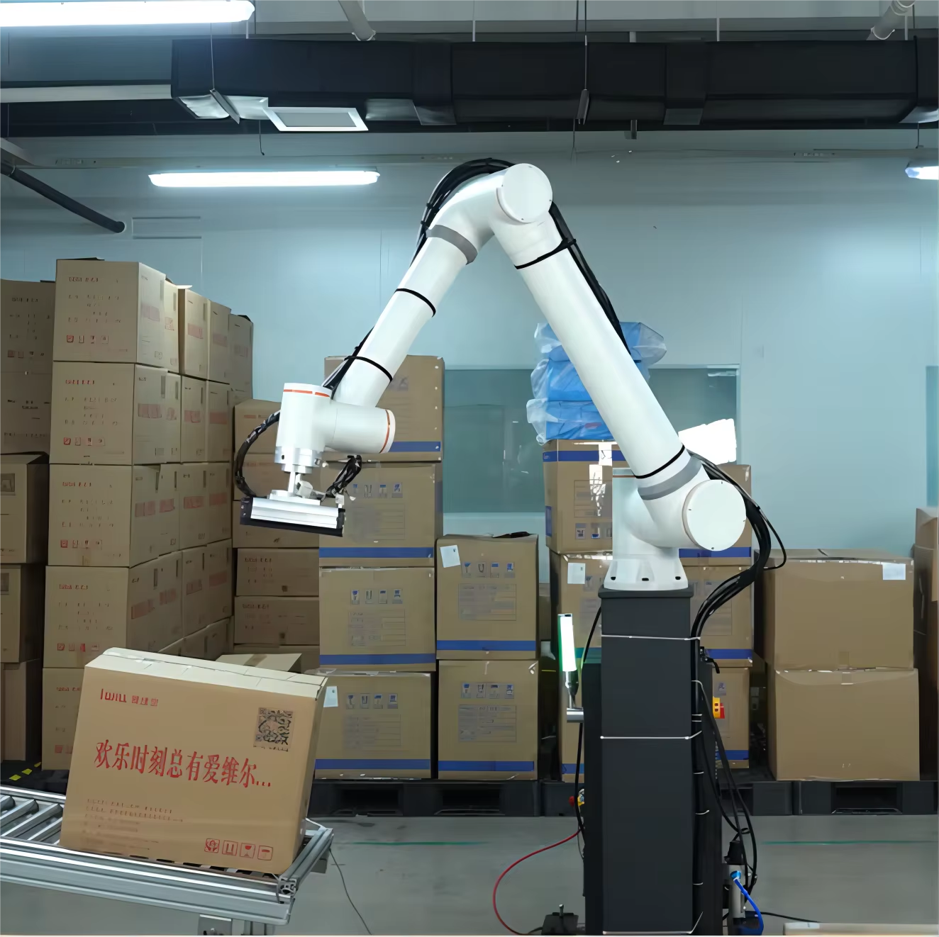ATEAGO Palletizing Pick-and-Drop 6-Axis Collaborative Robot Arm for Warehouse Automation