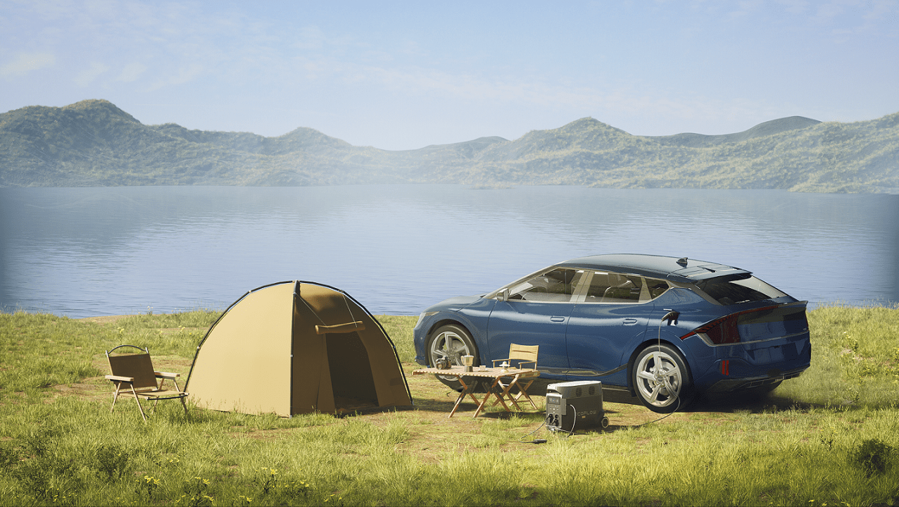Portable RV & EV Power with EcoFlow DELTA Pro: EcoFlow DELTA Pro + Grounding Adapter