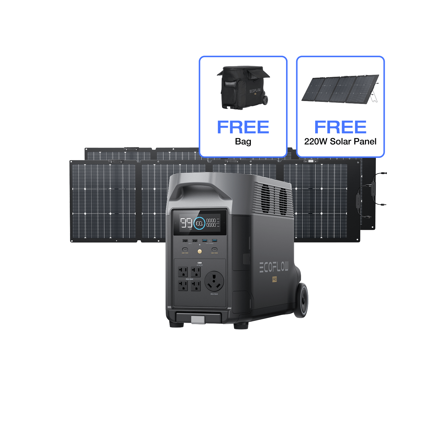 EcoFlow DELTA Pro Portable Power Station