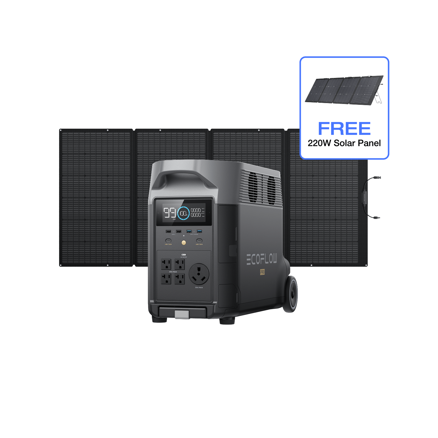 EcoFlow DELTA Pro Portable Power Station