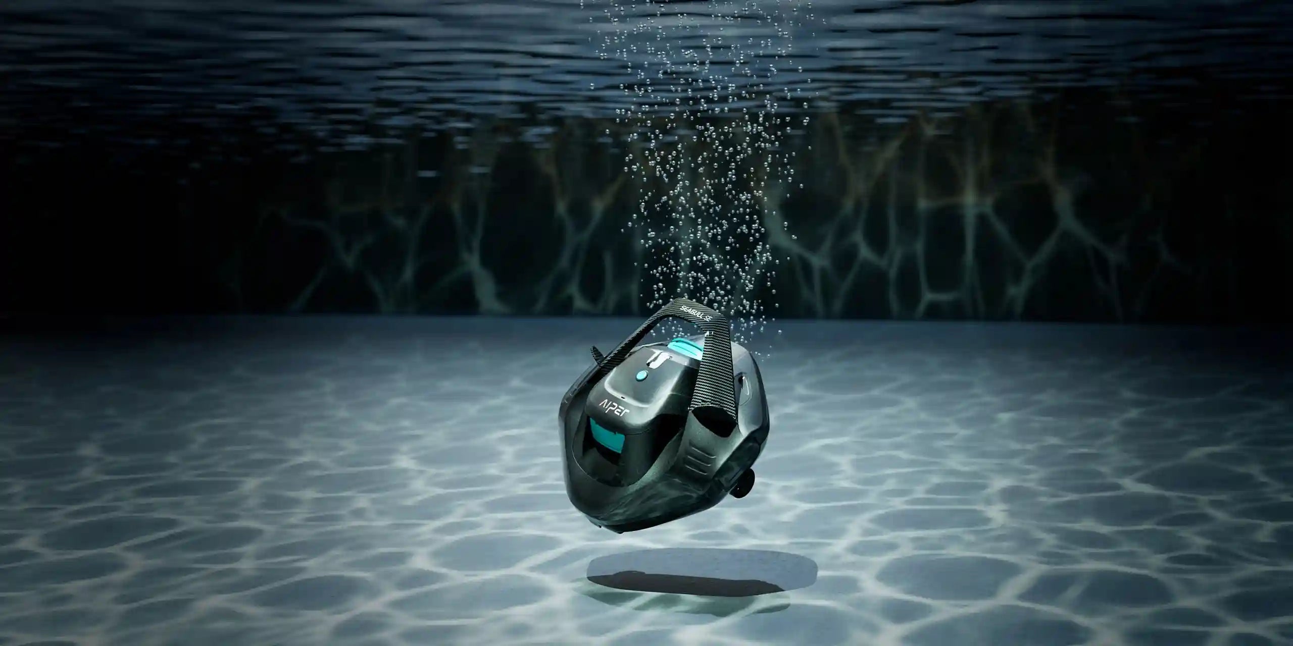 Aiper Seagull SE Smart Cordless Pool Cleaning Robot – 40ft Flat Pool Cleaner with 90-Minute Runtime