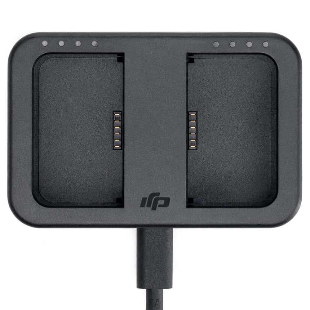 DJI WB37 USB-C Charging Hub – 4-Battery Sequential Charger, 100W PD Fast Charge, Compact Field-Ready Design