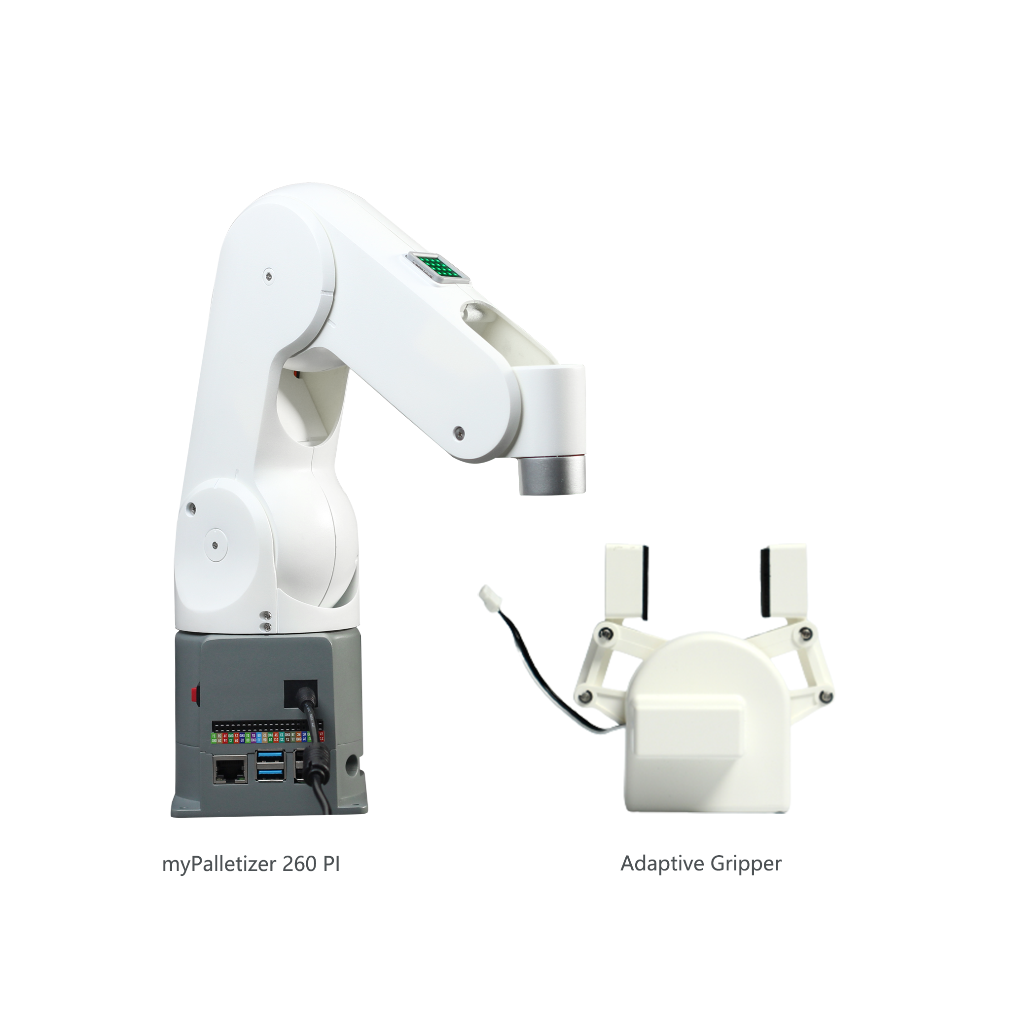 Elephant Robotics myPalletizer 260 Pi - The Most Compact 4-Axis Desktop Raspberry Pi Robotic Arm