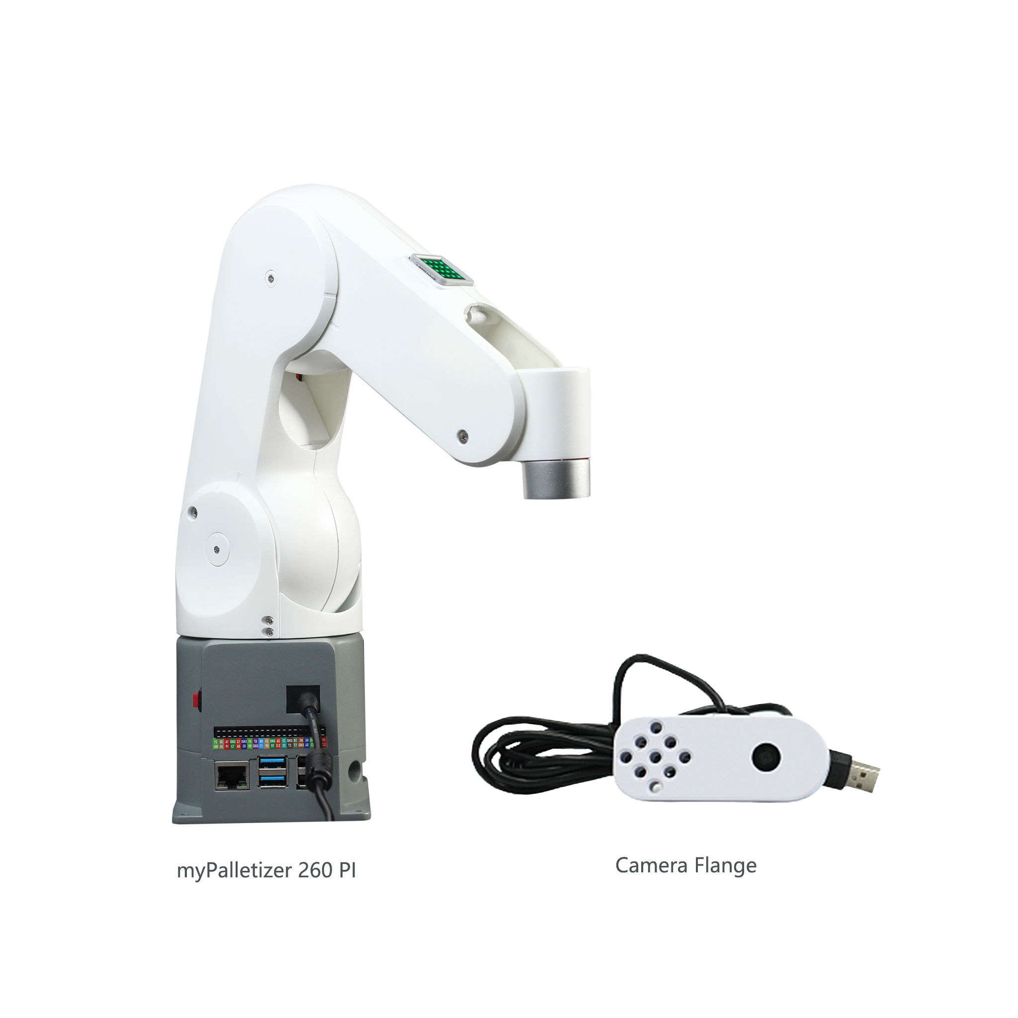 Elephant Robotics myPalletizer 260 Pi - The Most Compact 4-Axis Desktop Raspberry Pi Robotic Arm