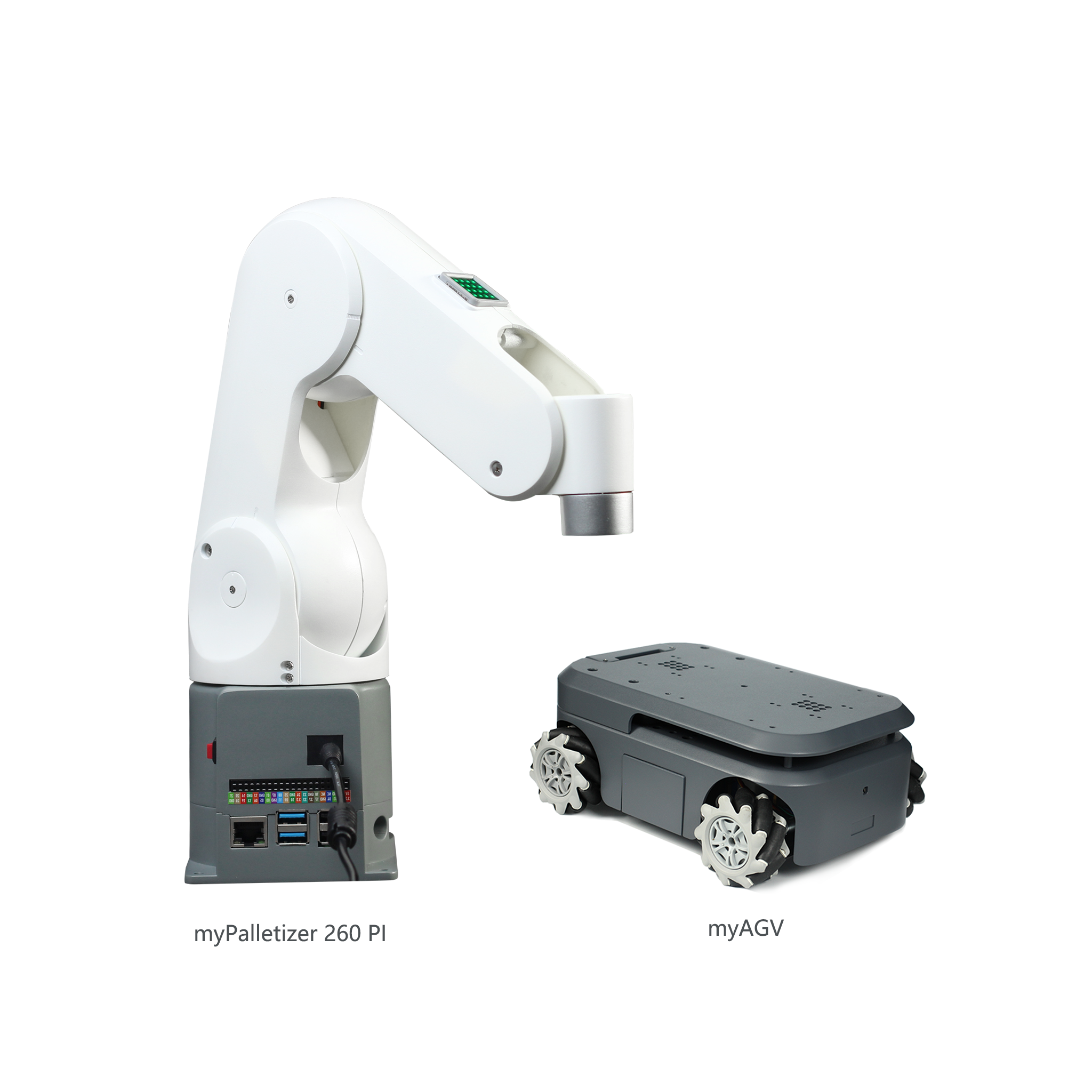 Elephant Robotics myPalletizer 260 Pi - The Most Compact 4-Axis Desktop Raspberry Pi Robotic Arm