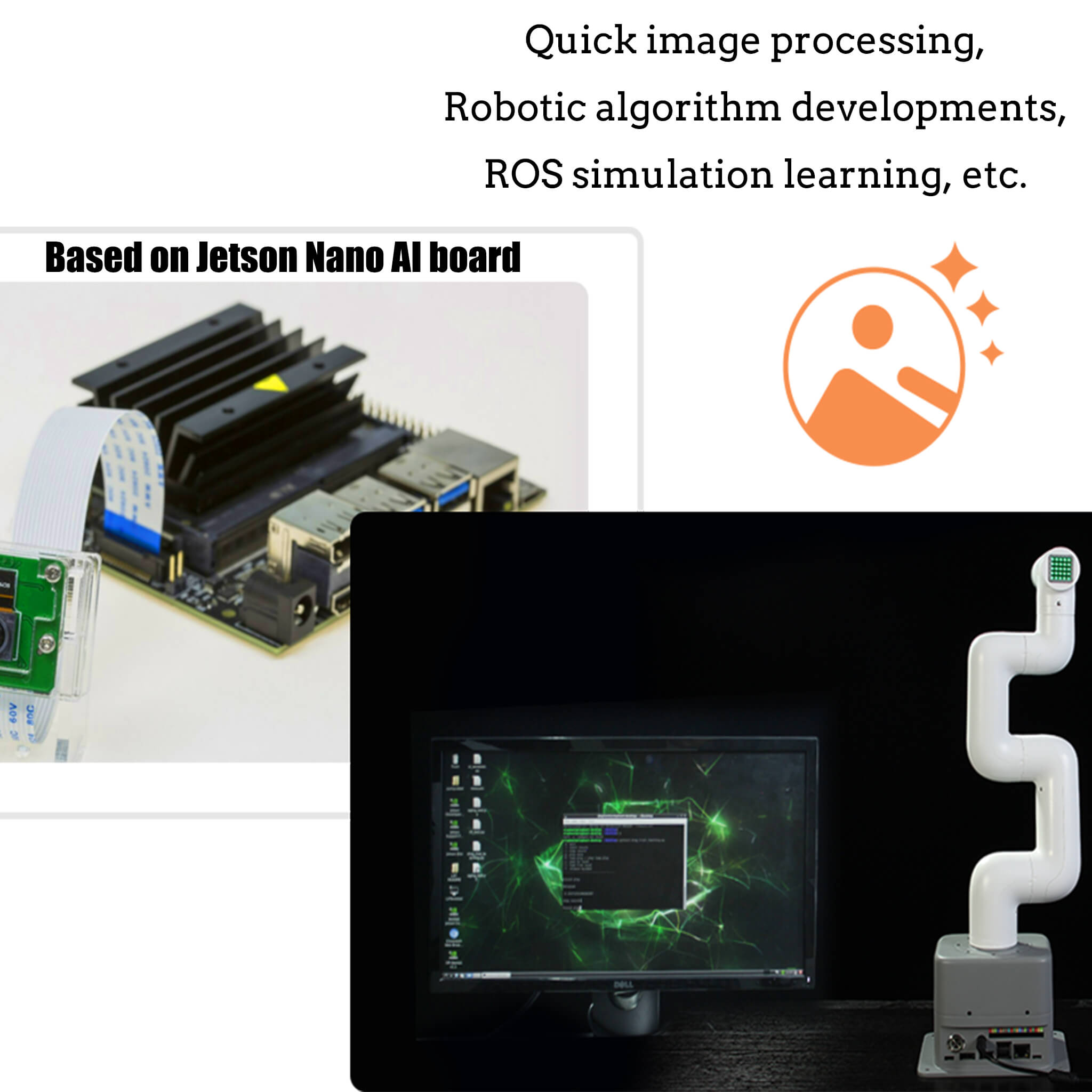 Elephant Robotics myCobot 280 Jetson Nano 6 DOF Collaborative Robot (Jetson Nano Version)