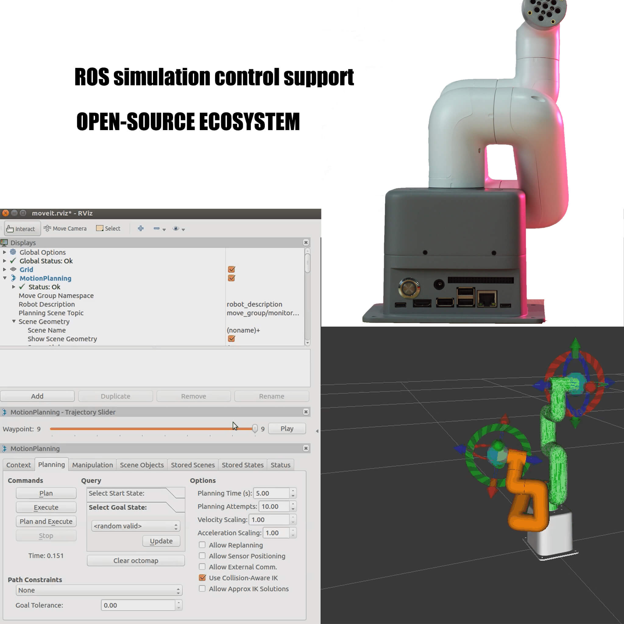 Elephant Robotics myCobot 280 Jetson Nano 6 DOF Collaborative Robot (Jetson Nano Version)