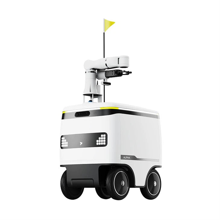 Alpha Robotics Expressbot – Autonomous Outdoor Delivery Robot, 100 kg Capacity, 40 km Range