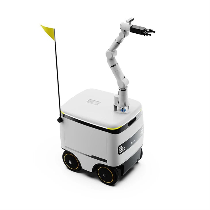 Alpha Robotics Expressbot – Autonomous Outdoor Delivery Robot, 100 kg Capacity, 40 km Range