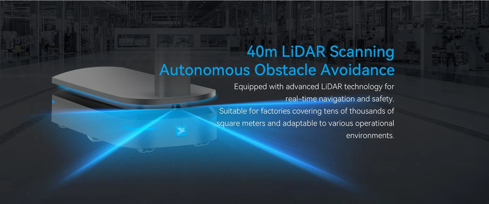 Alpha Robotics AGV/AMR Hybrid Robot – The Ultimate Autonomous Logistics Solution