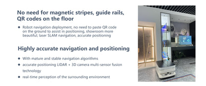 ATEAGO ROBOTIKS A1 ROS AI Advertising Robot
