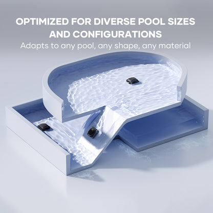 Aiper Scuba S1 Pro Cordless Pool Cleaning Robot – Up to 1,600 sq.ft Coverage with Dual-Motor & SmartPath™ 2.0 Navigation