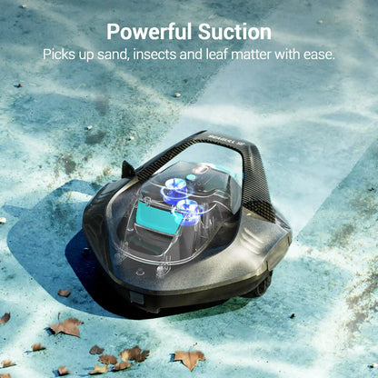Aiper Seagull SE Smart Cordless Pool Cleaning Robot – 40ft Flat Pool Cleaner with 90-Minute Runtime
