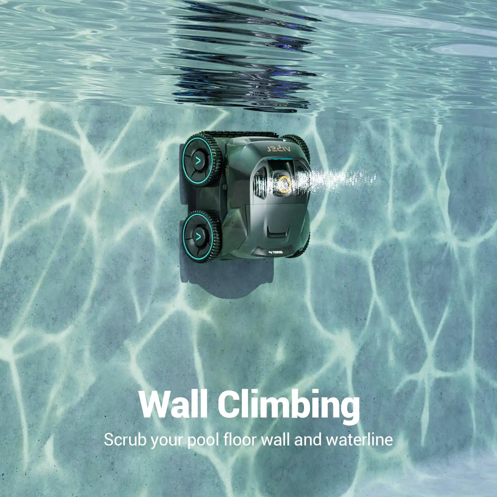 Aiper Seagull Pro Cordless Pool Cleaning Robot – In-Ground Pools up to 3,200 sq.ft with Quad-Motor and Wall Climbing