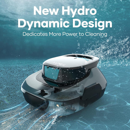 Aiper Scuba SE Cordless Robotic Pool Cleaner – Above-Ground Pool Cleaner up to 860 sq.ft with 90-Minute Runtime