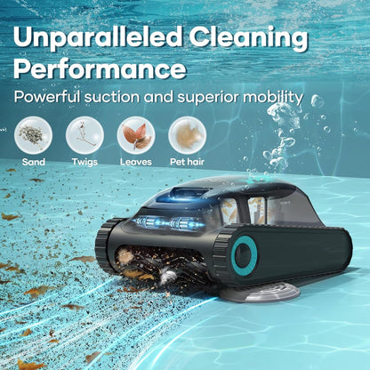 Aiper Scuba S1 Cordless Pool Cleaning Robot – Up to 1,600 sq.ft Coverage with WavePath™ 2.0 Navigation