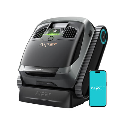Aiper Scuba X1 Cordless Pool Cleaning Robot – 6600 GPH Suction with WavePath™ 3.0 Navigation for Pools up to 300㎡