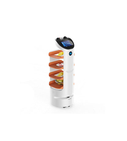 ATEAGO ROBOTIKS F3 Autonomous Food Delivery Robot with 15.6" Touchscreen Display