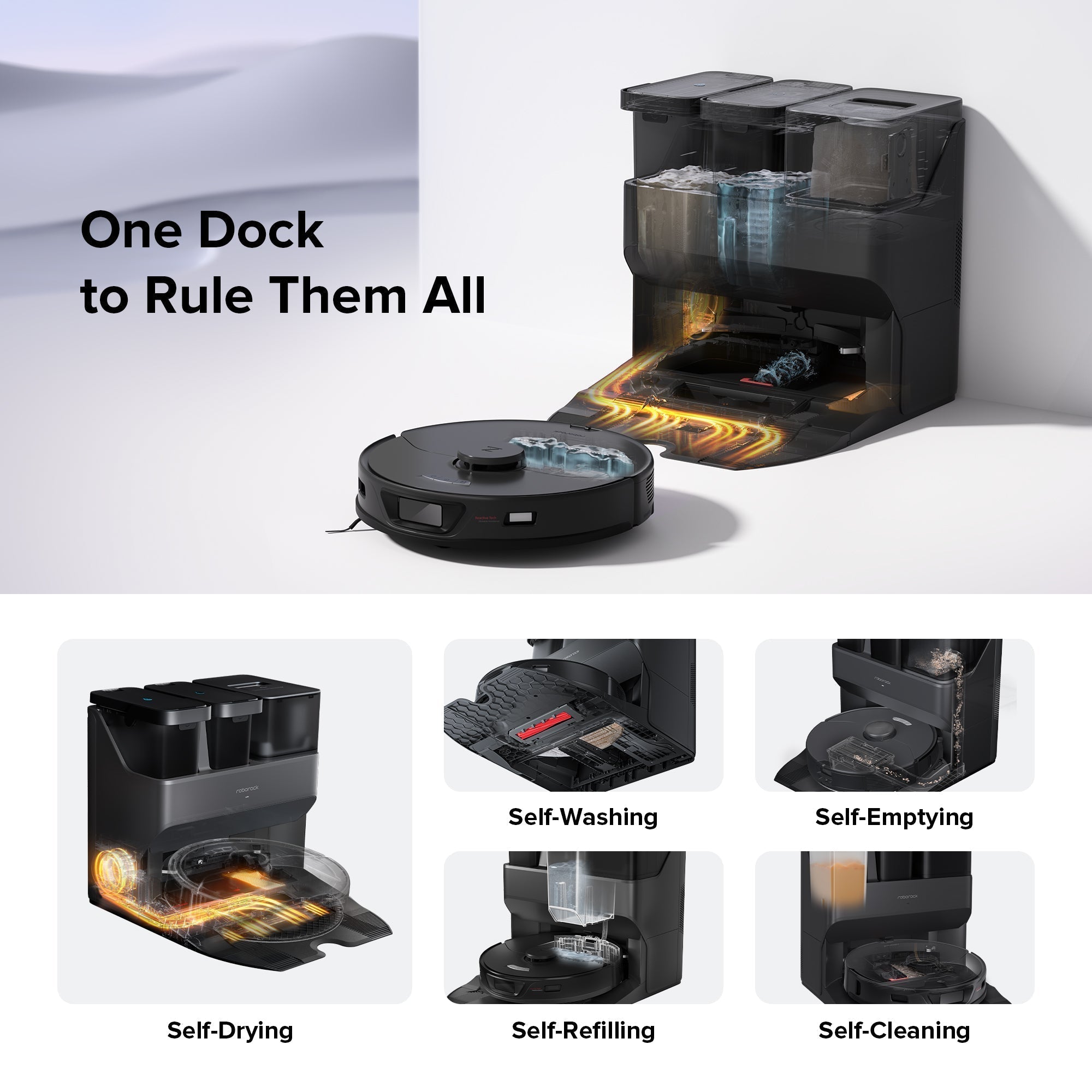 Roborock S7 Max Ultra Robot Vacuum with RockDock® Ultra
