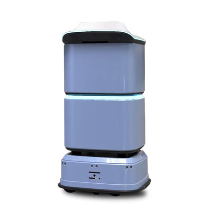 ATEAGO ROBOTIKS C2 Autonomous Delivery Robot Carrier with Lockable Cabinets