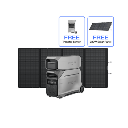 EcoFlow DELTA Pro 3 Portable Power Station (UL9540 Certificated)