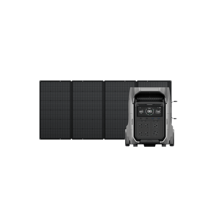 EcoFlow DELTA Pro 3 Solar Generator (PV400W)