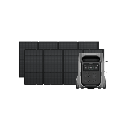 EcoFlow DELTA Pro 3 Solar Generator (PV400W)