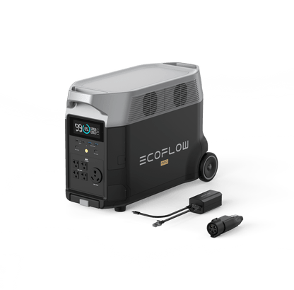 Portable RV & EV Power with EcoFlow DELTA Pro: EcoFlow DELTA Pro + Grounding Adapter