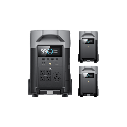 EcoFlow DELTA Pro + Smart Extra Battery + 800W Alternator Charger