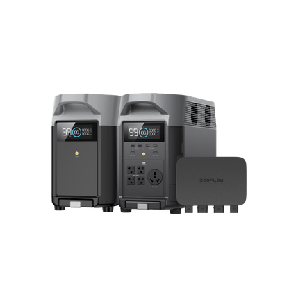 EcoFlow DELTA Pro + Smart Extra Battery + 800W Alternator Charger