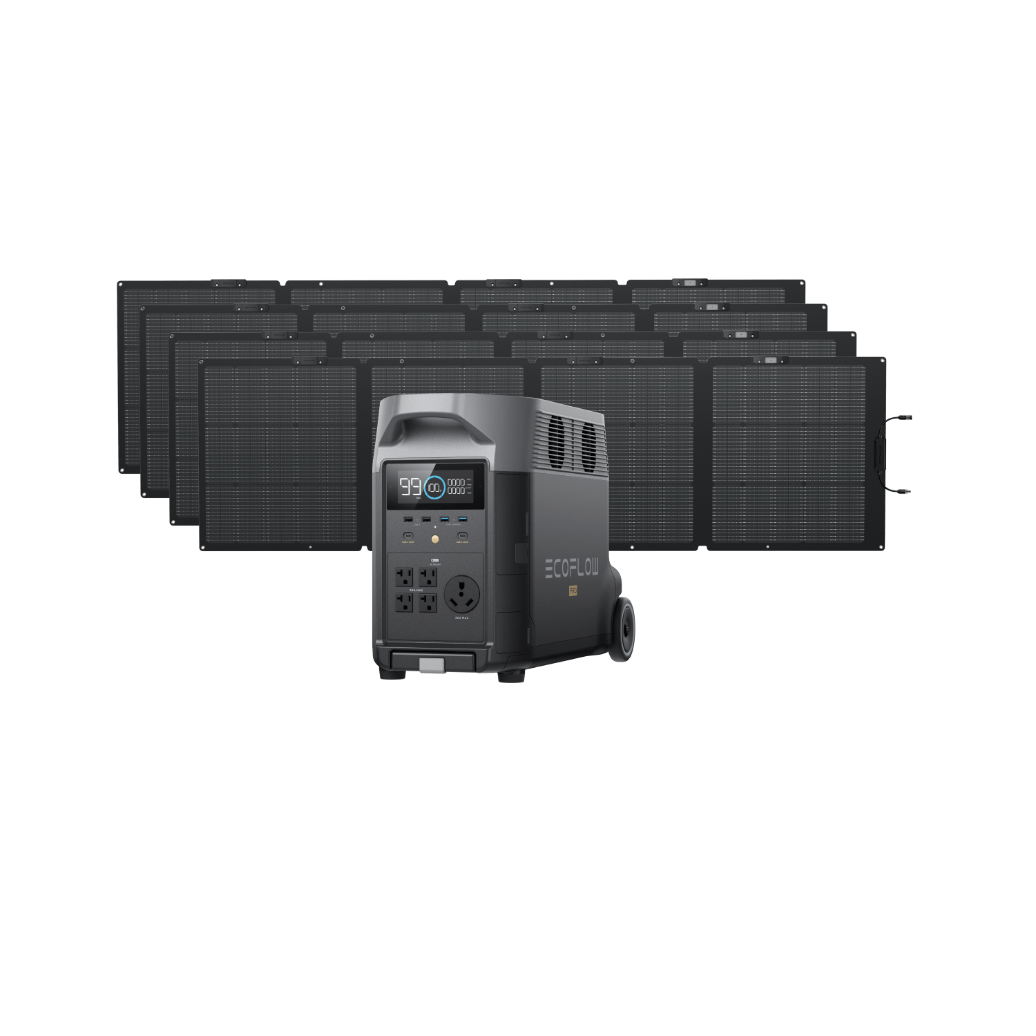 EcoFlow DELTA Pro Solar Generator (PV220W)