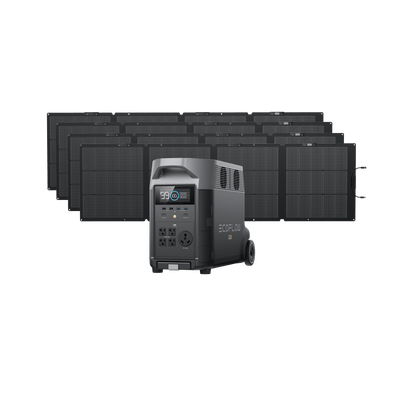 EcoFlow DELTA Pro Solar Generator (PV220W)