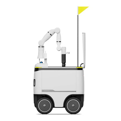 Alpha Robotics Expressbot – Autonomous Outdoor Delivery Robot, 100 kg Capacity, 40 km Range